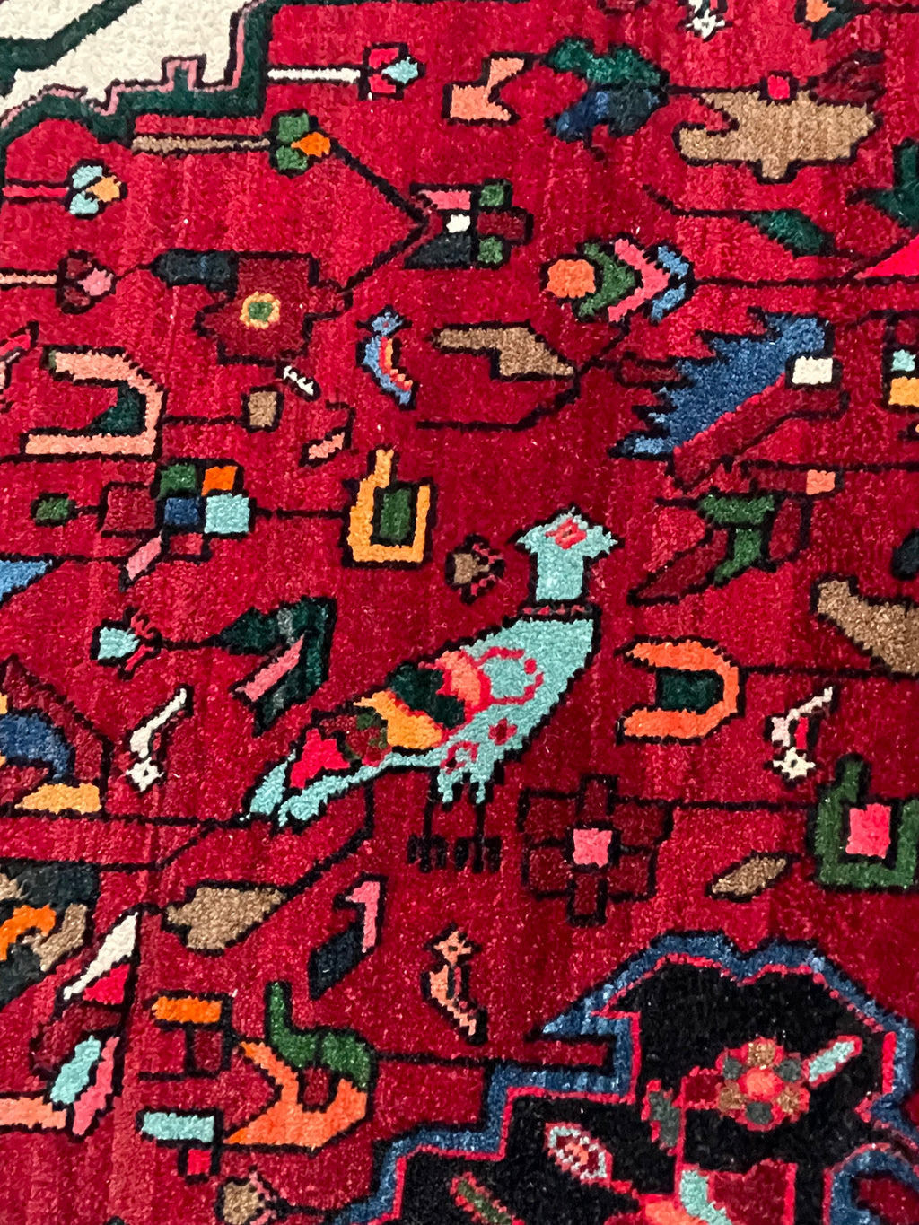 Persian Goltogh Rug 212 × 140 cm