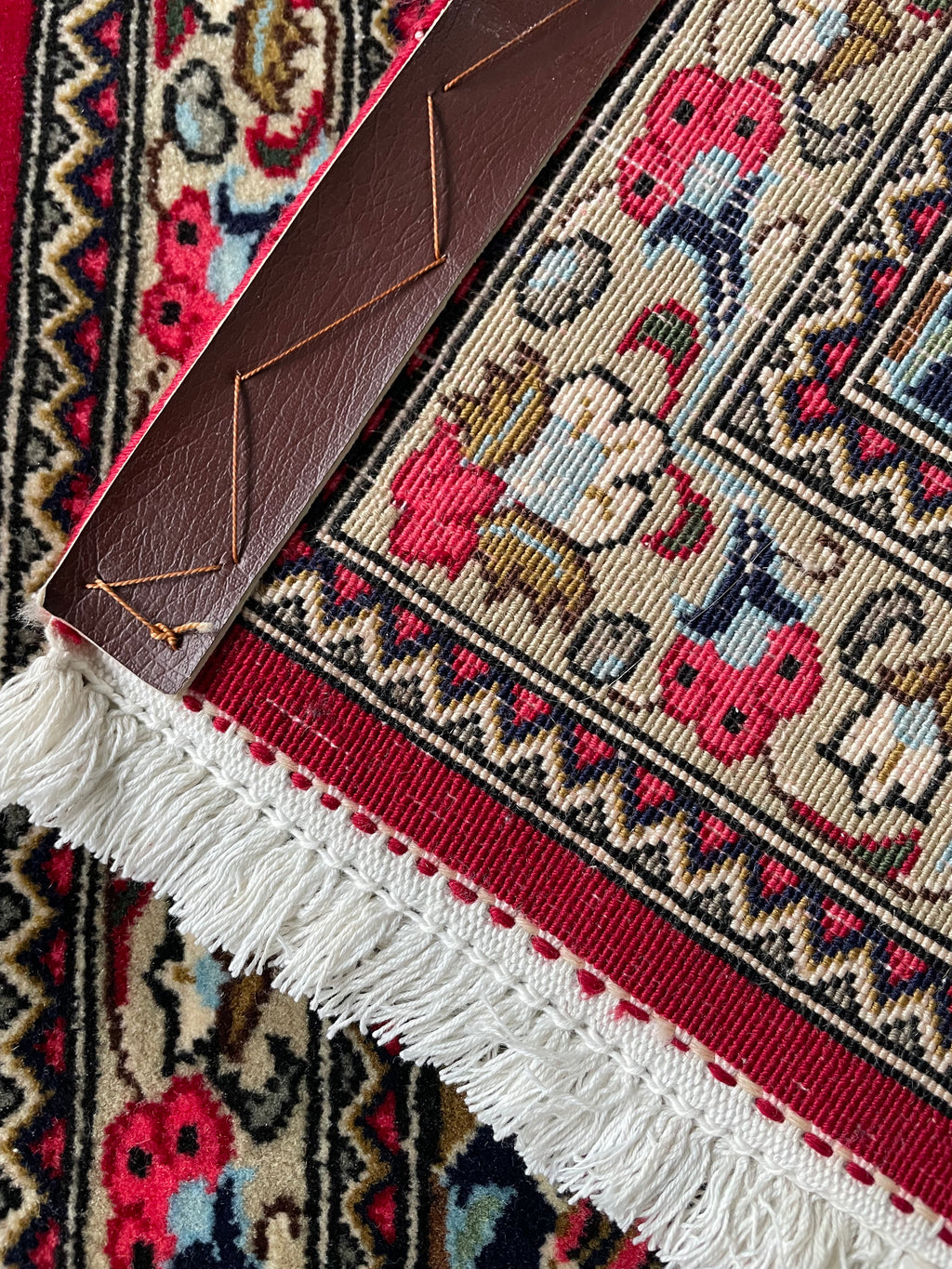 Qom rug 130 × 80 cm
