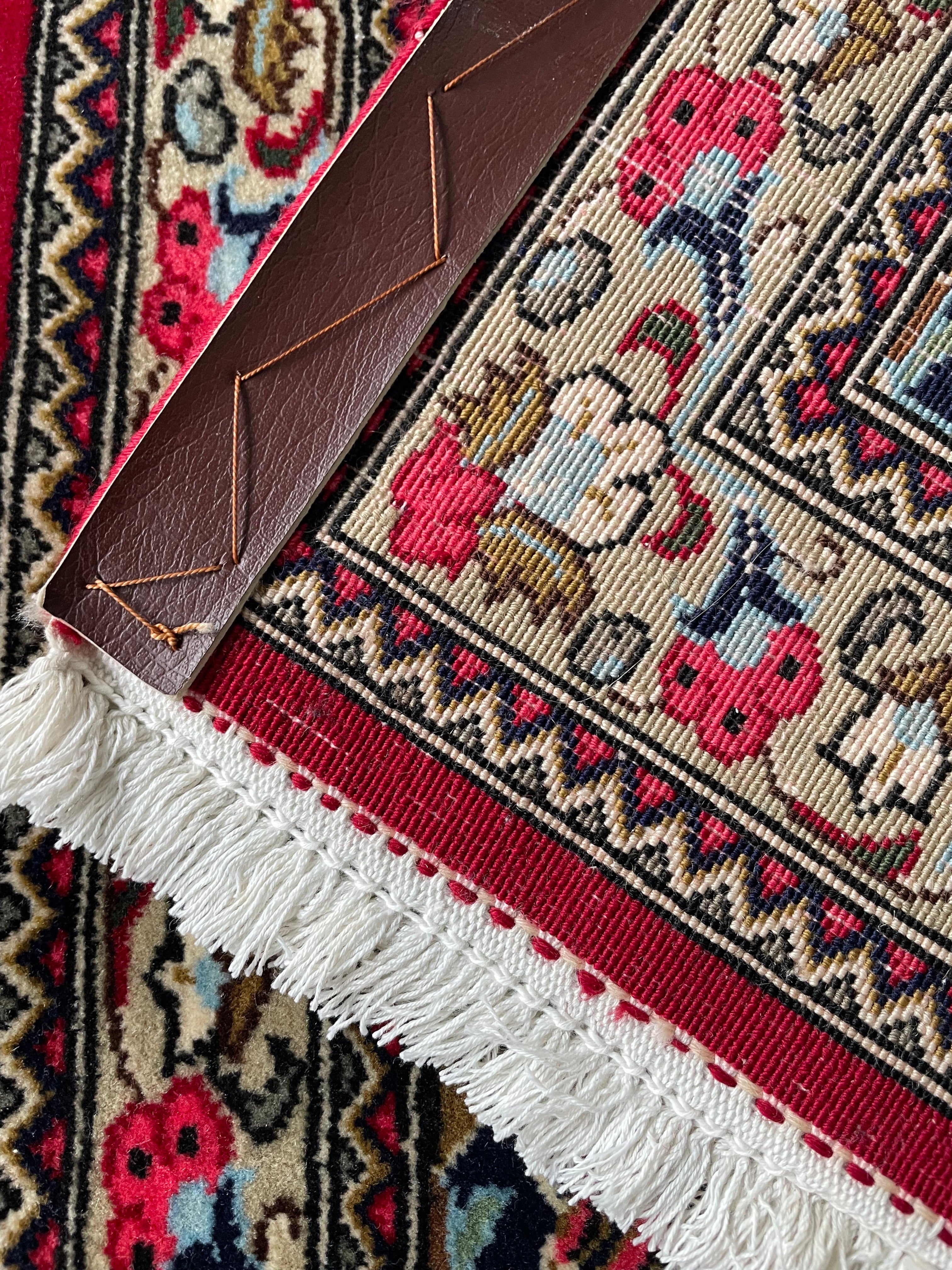 Qom rug 130 × 80 cm