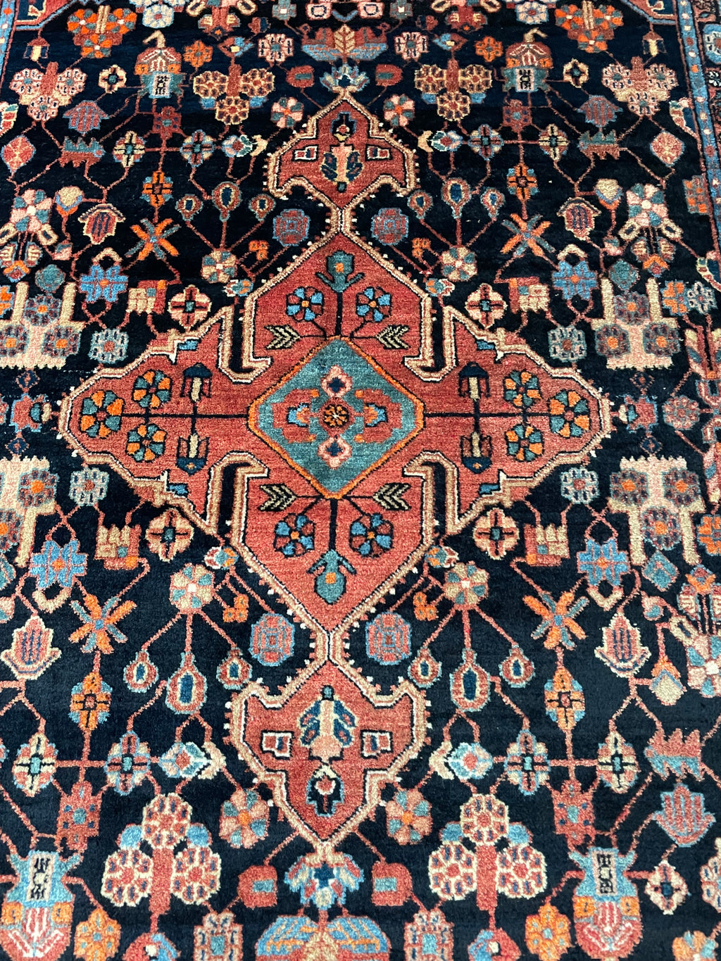 Persian Nahavand Rug 215 × 140 cm