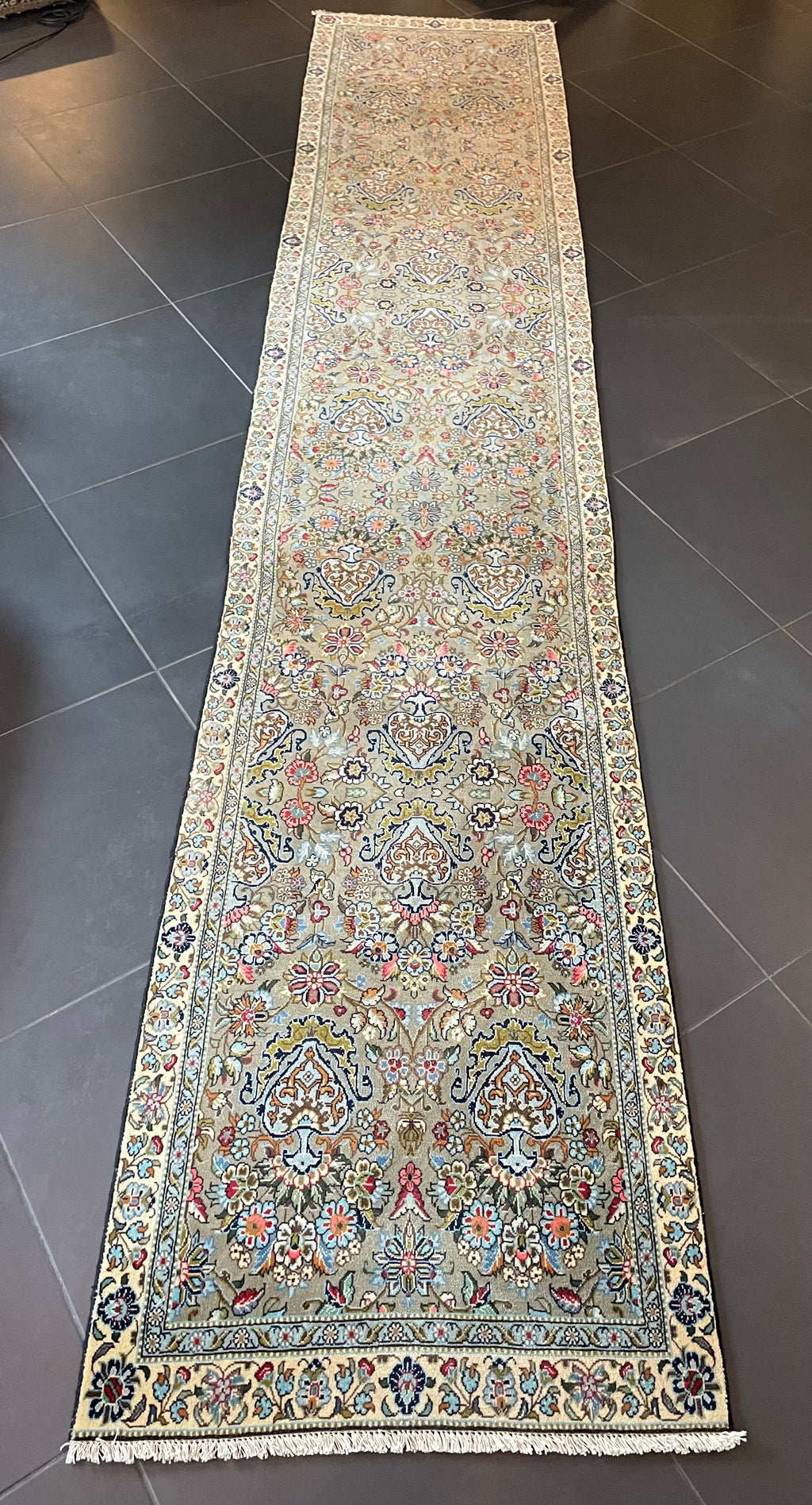 Qom Rug 387 × 75 cm