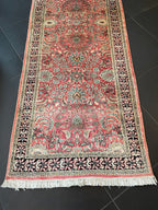 Kashmir silk Rug 306 × 83 cm