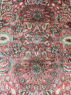 Kashmir silk Rug 306 × 83 cm