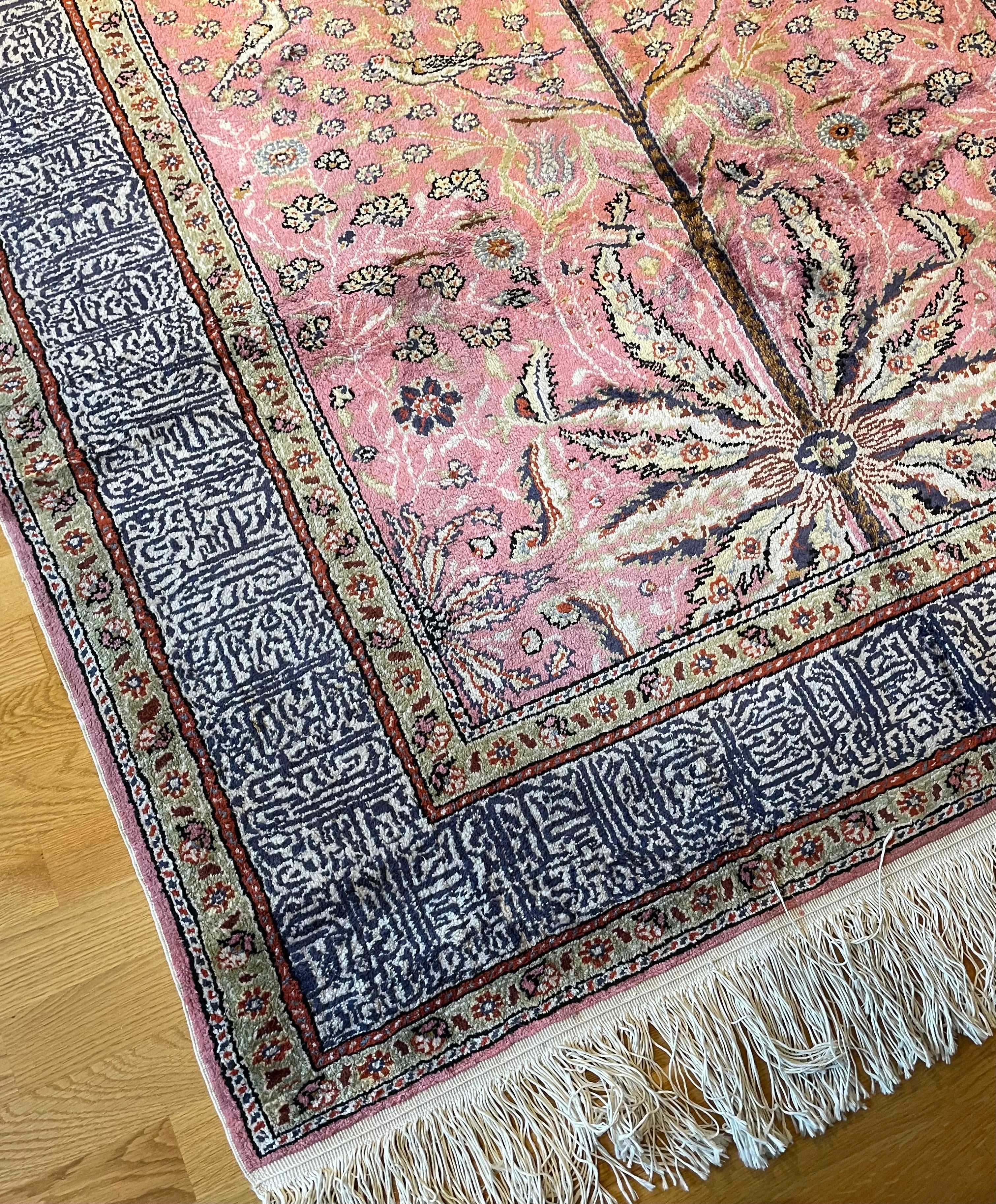 Kayseri Silk Rug 218 × 145 cm