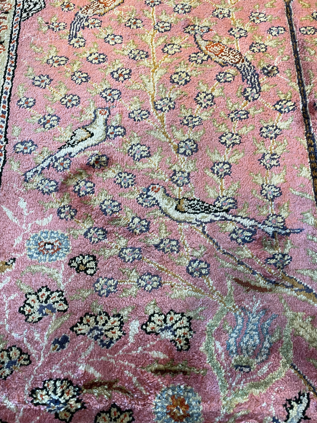 Kayseri Silk Rug 218 × 145 cm