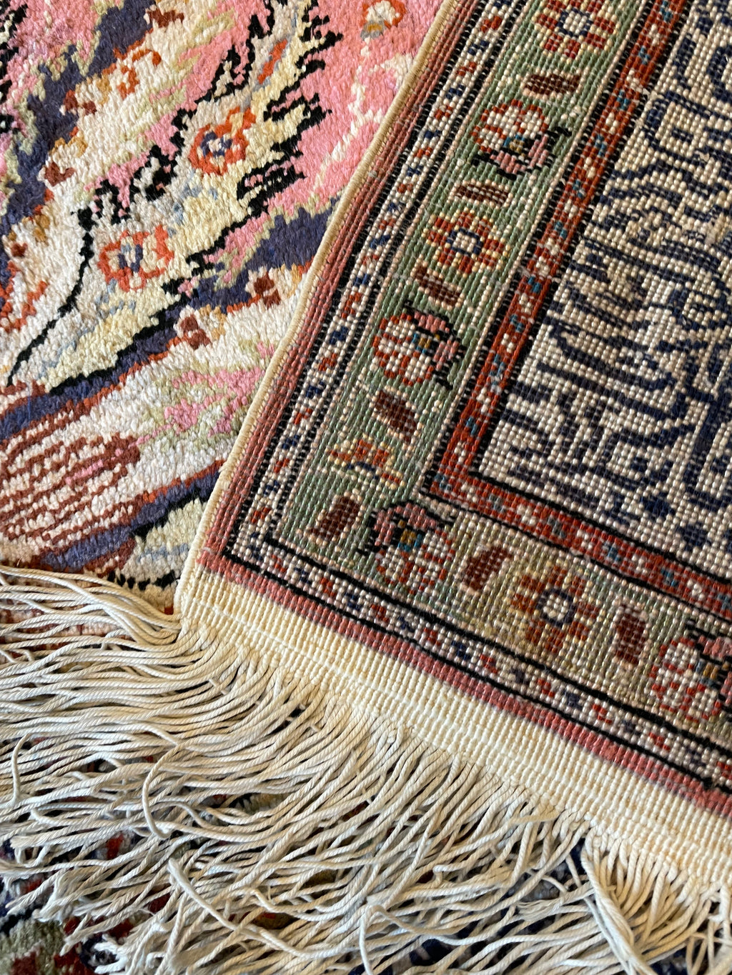 Kayseri Silk Rug 218 × 145 cm