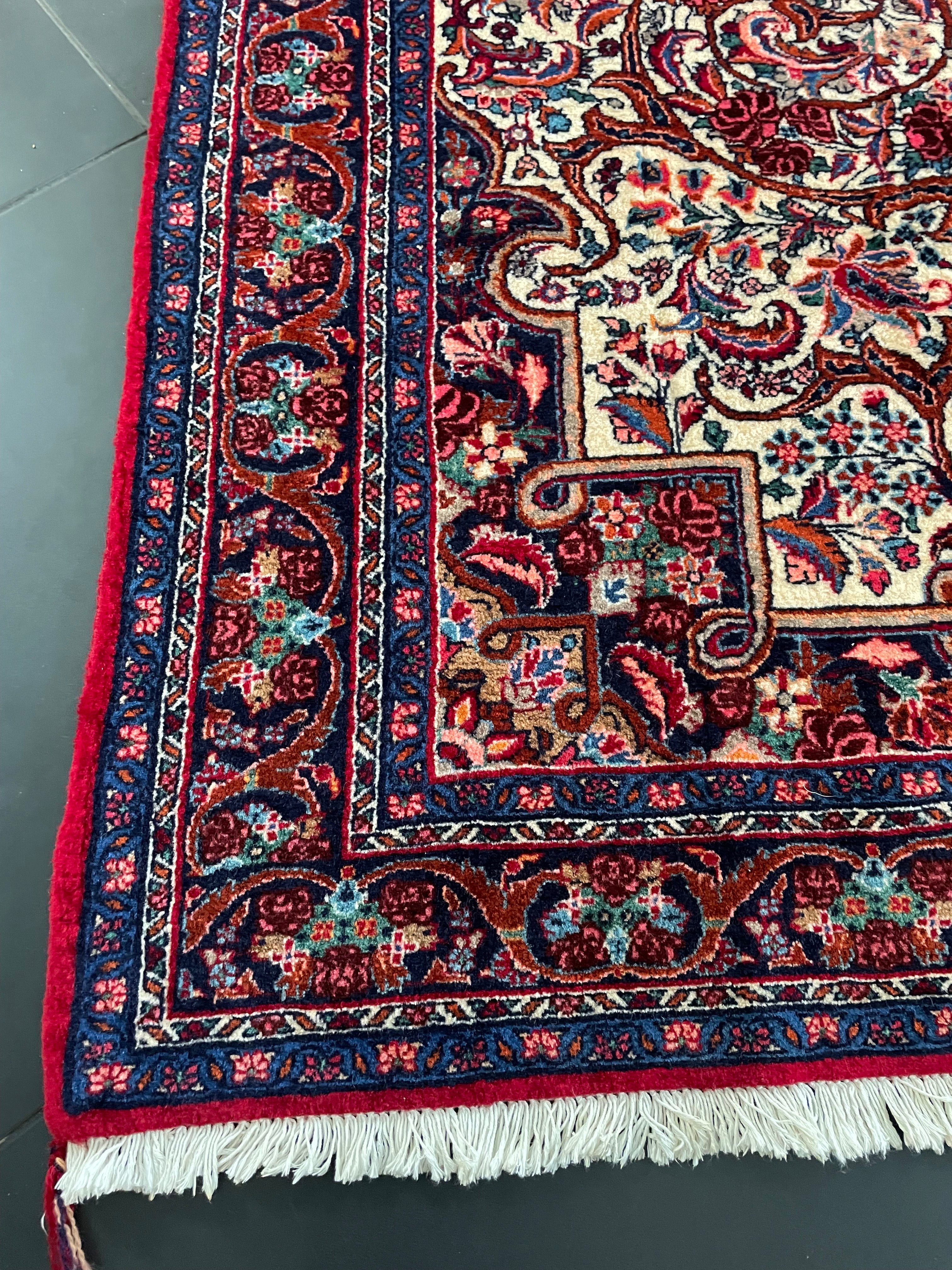 Bidjar-matto 223×142 cm