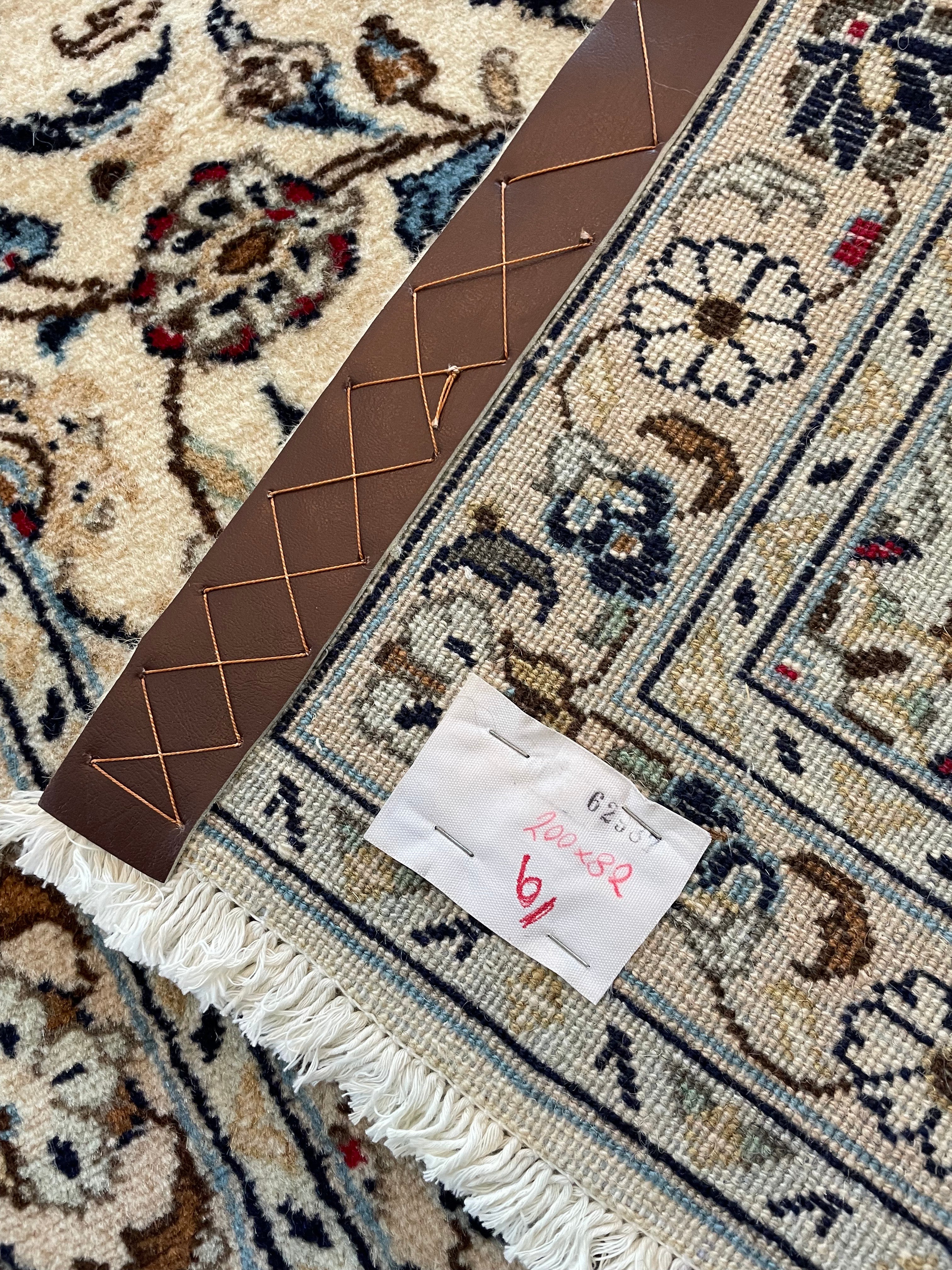 Kashan-matto 297×81 cm