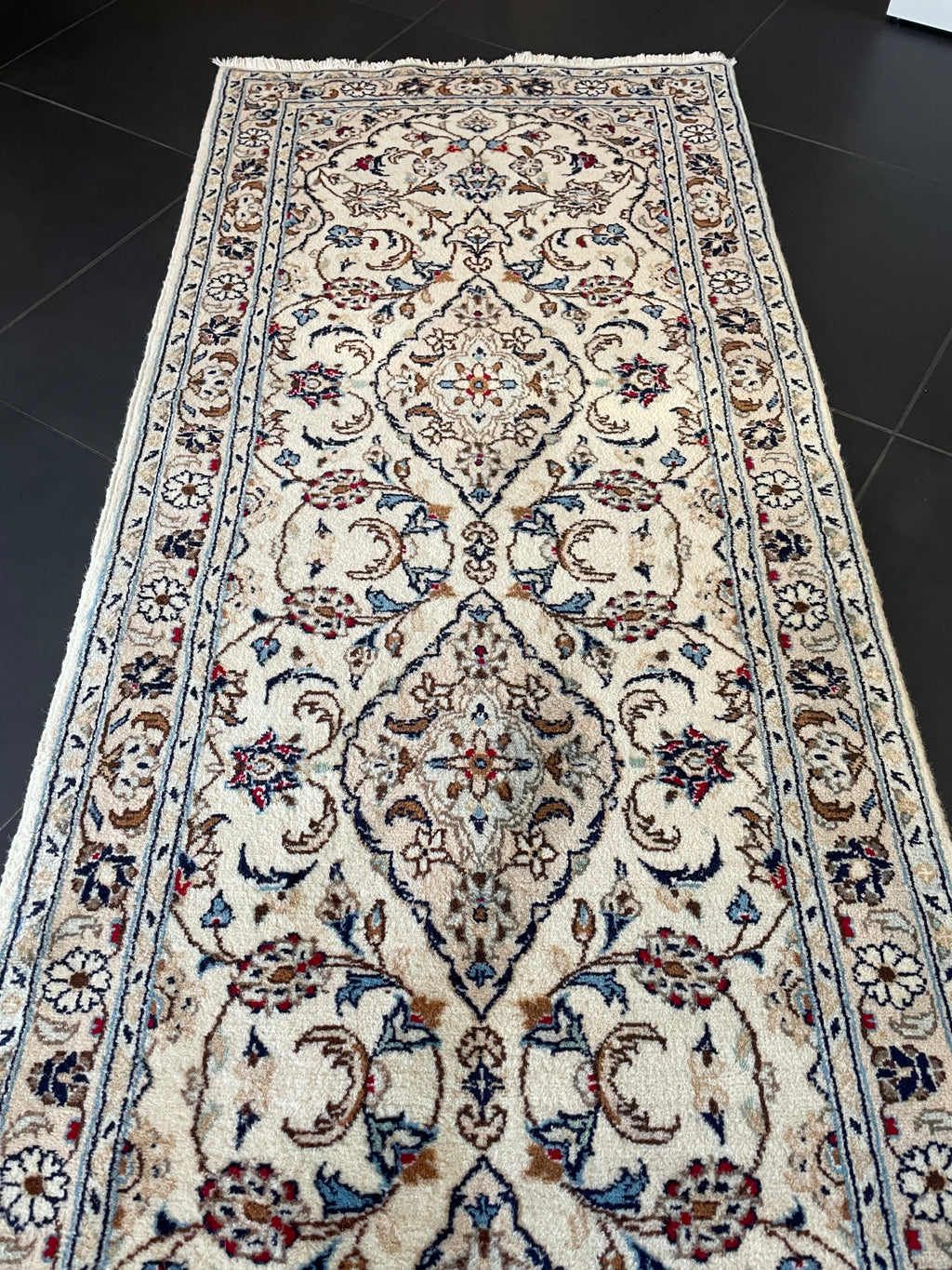 Kashan-matto 297×81 cm