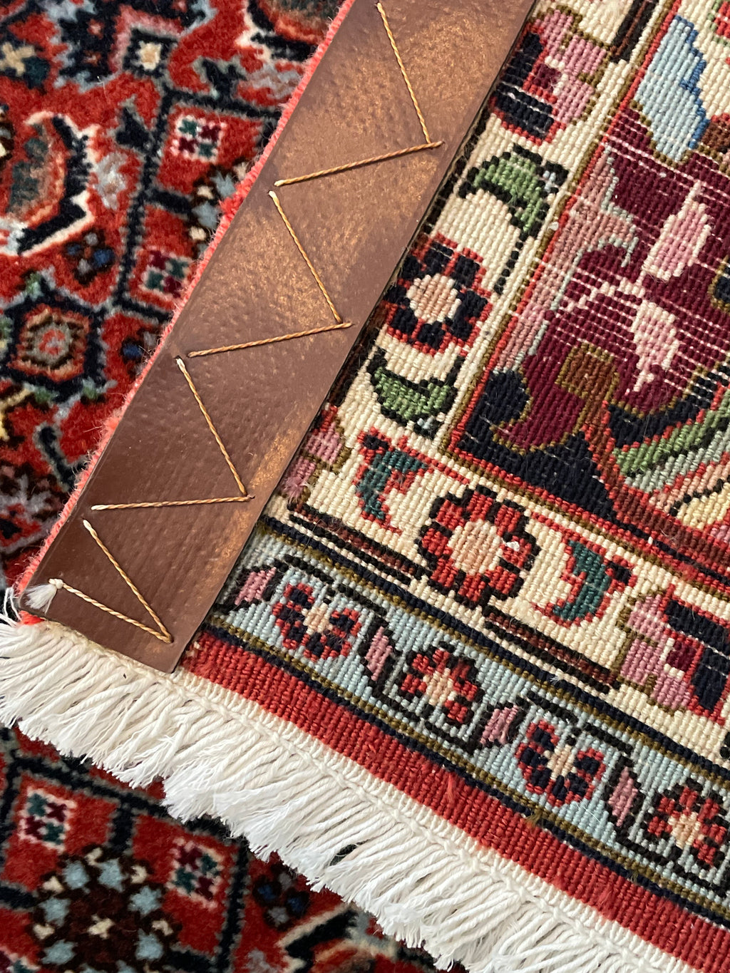 Bidjar-matto 203×203 cm