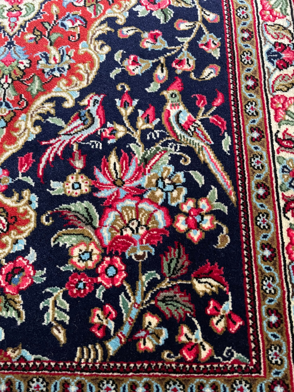 Qom Rug 295 × 79 cm