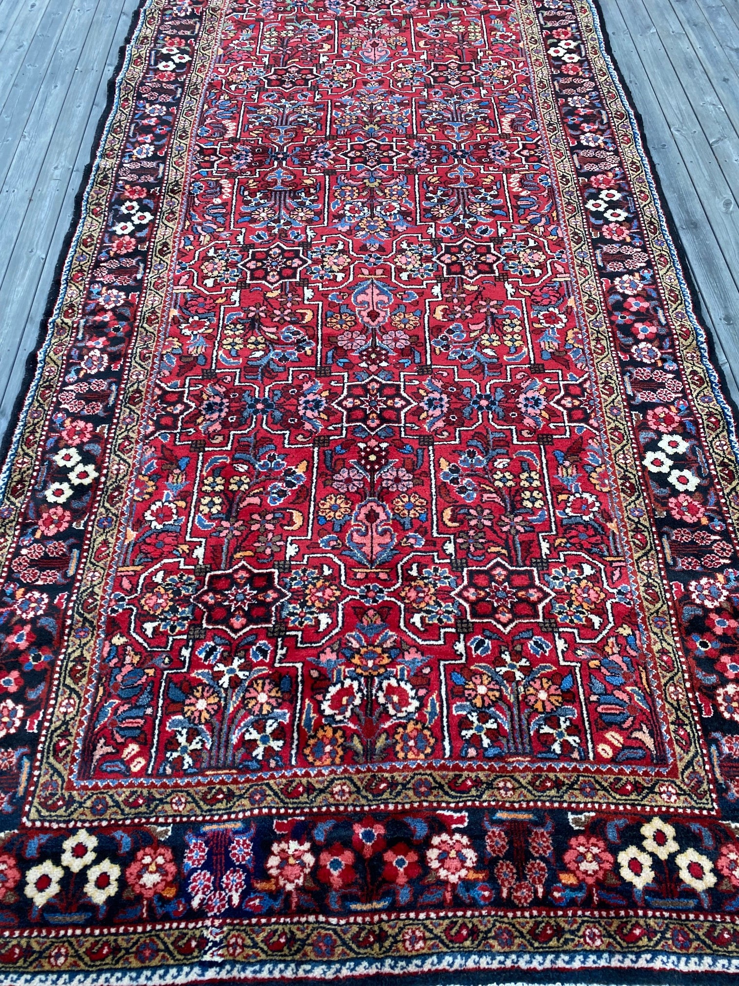 Hamadan rug 410×152cm